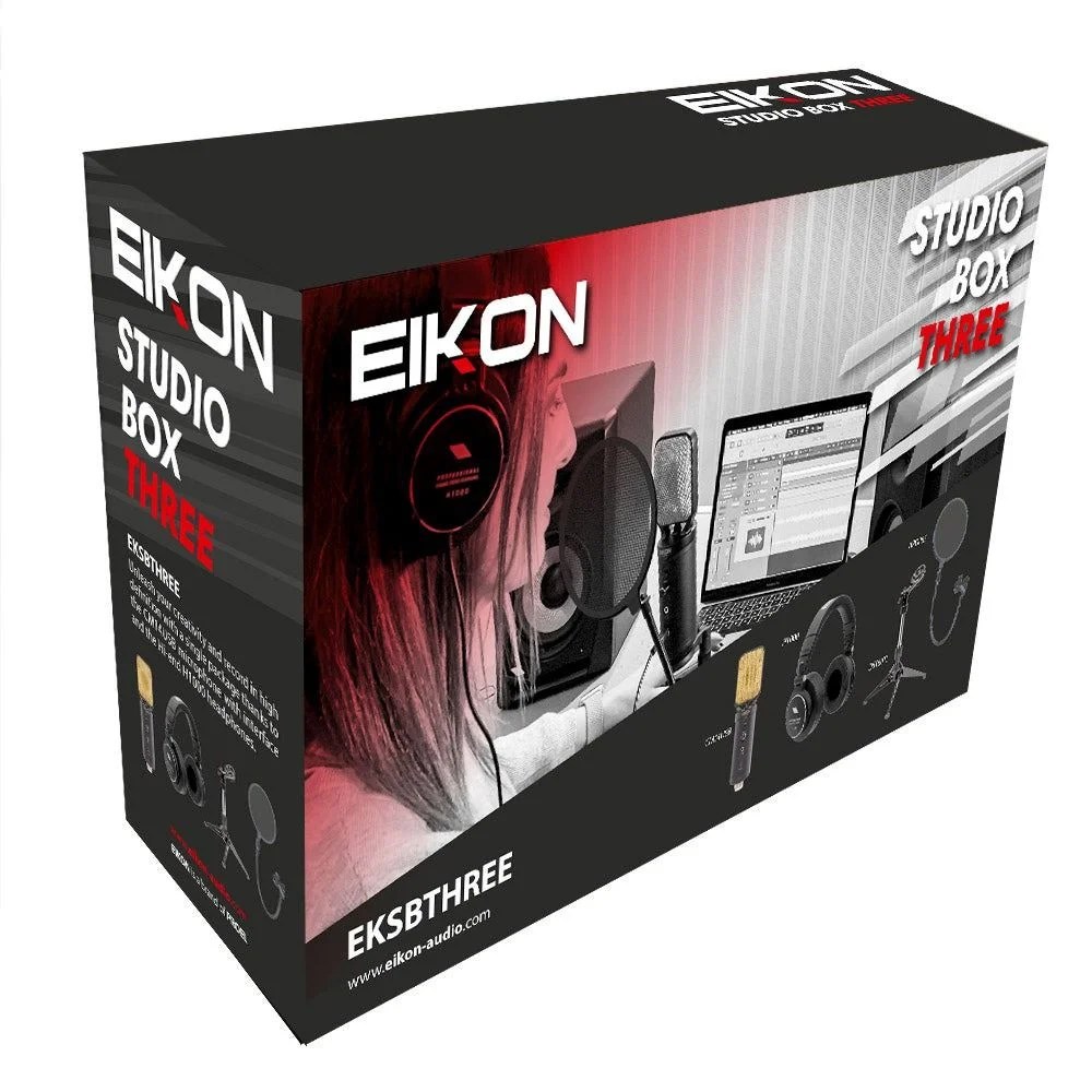 Eikon Audio EKSBTHREE Advanced Home Recording Bundle