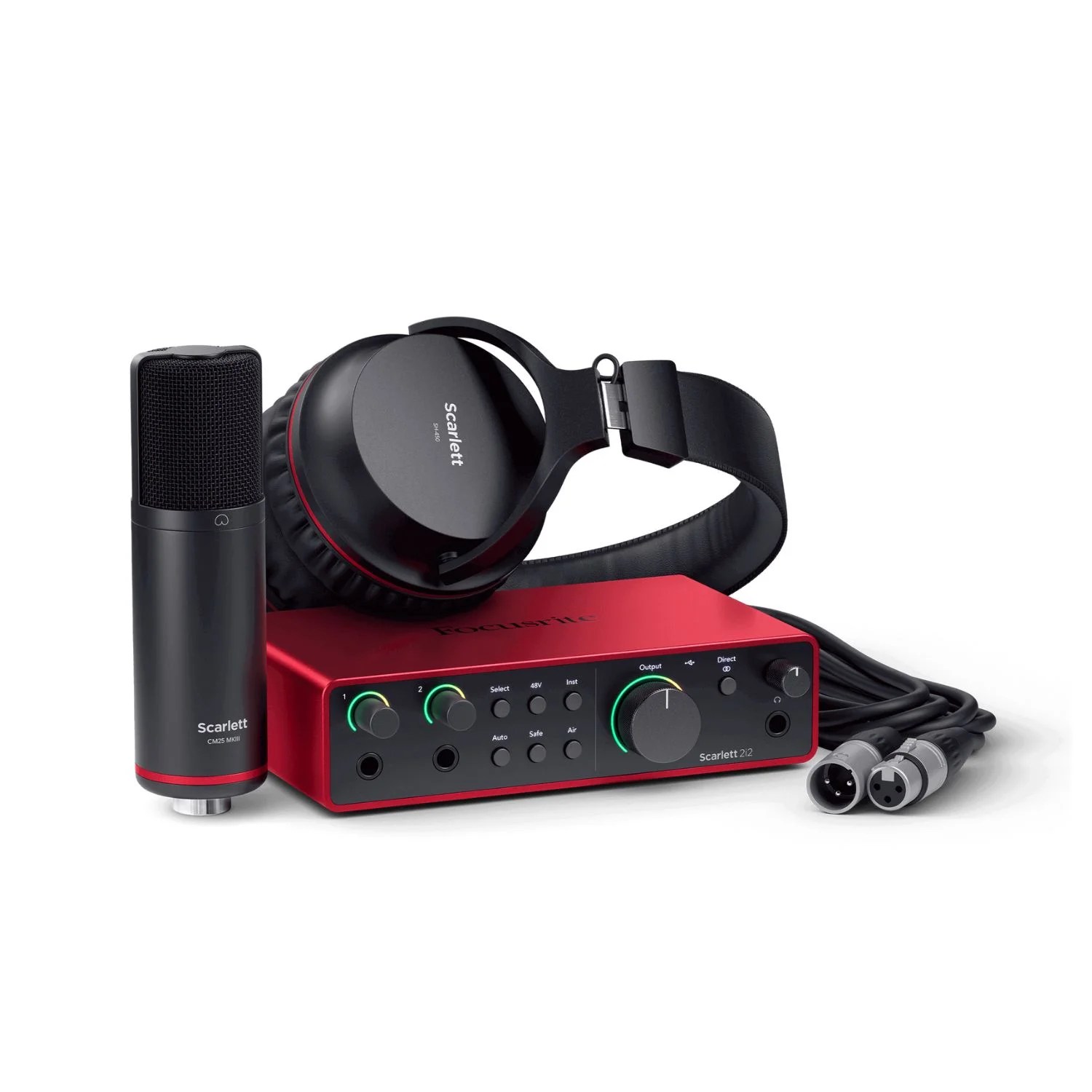Focusrite Scarlett 2i2 Studio 4th Gen Audio Interface