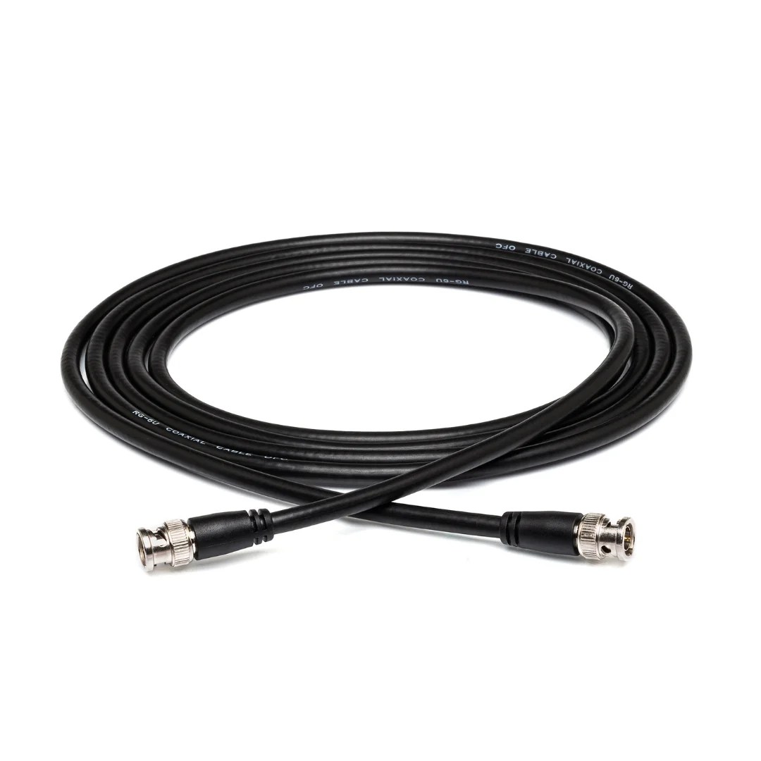 Hosa BNC-06-106 Pro 75-ohm RG-6/U BNC to BNC Coax Cable - 6 foot