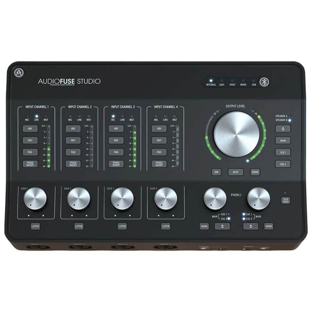 Arturia AudioFuse Studio 18inx20out Premium Desktop Bluetooth Audio Interface