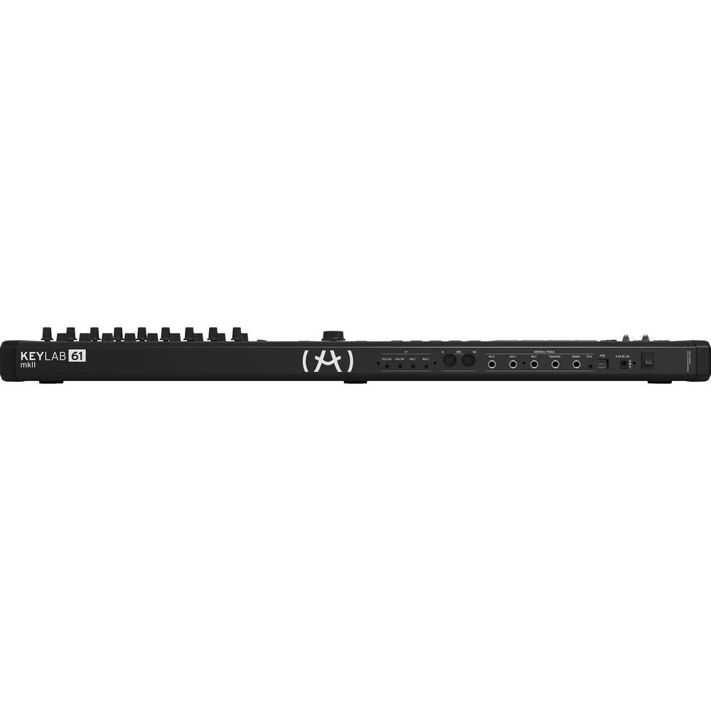Alternative view of Arturia KeyLab 61 MkII Controller keyboard deluxe - Black