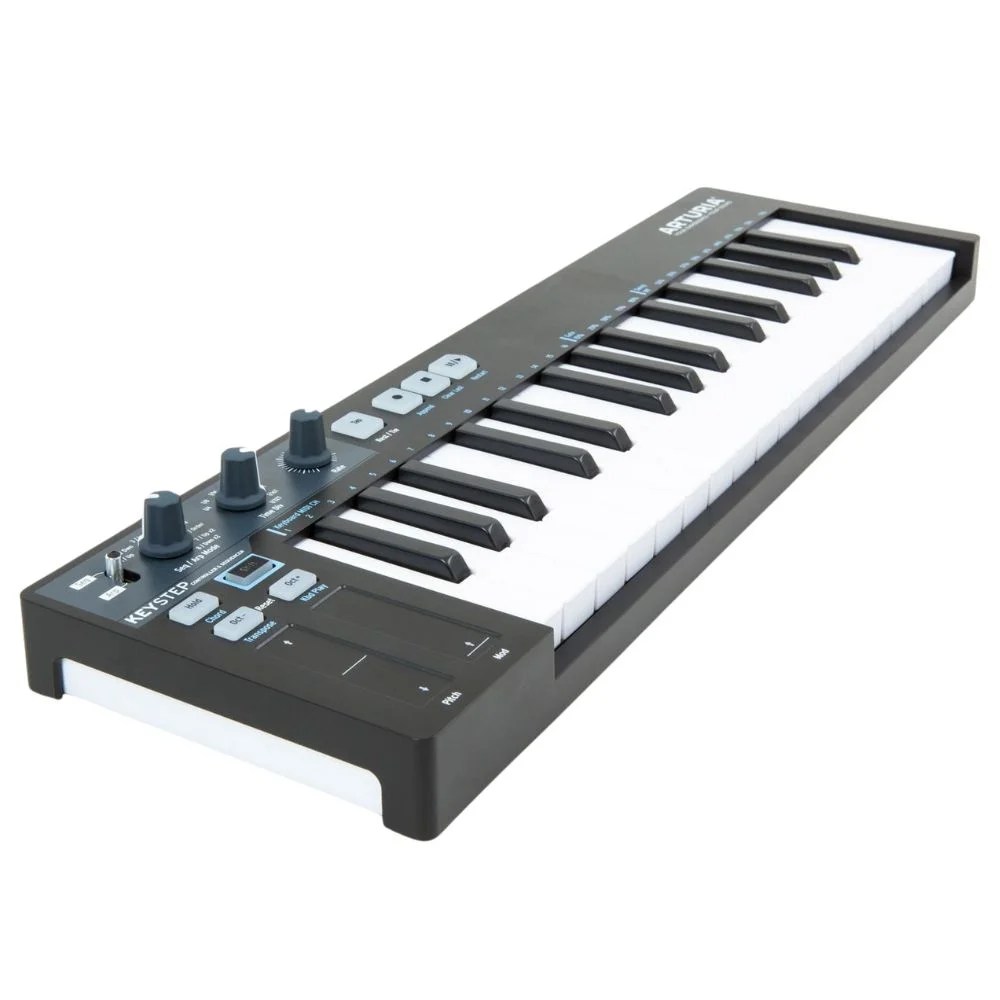 Alternative view of Arturia KeyStep 37 Creative Idea Generator Midi Keyboard Controller - Black