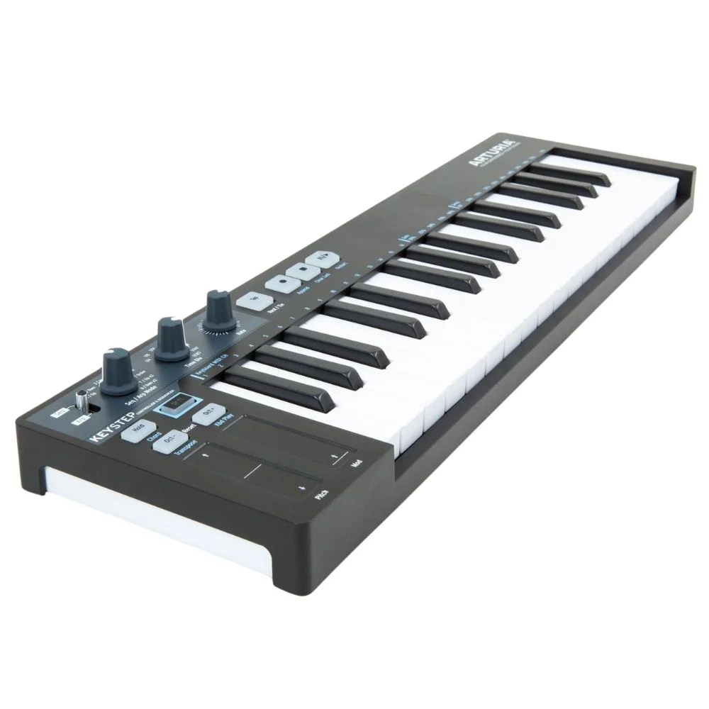 Alternative view of Arturia KeyStep​ Redefining The Portable Midi Keyboard Controller - Black