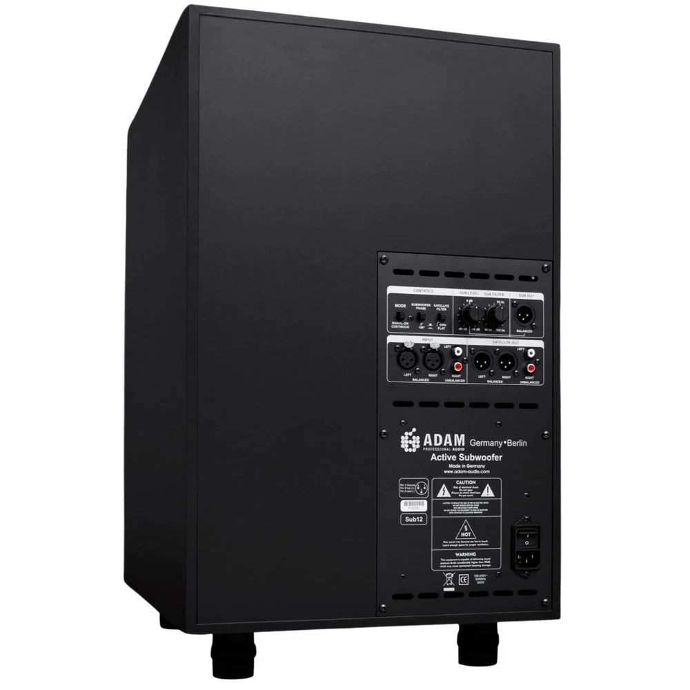 Alternative view of ADAM Audio Sub12 12-inch 200W Active Subwoofer