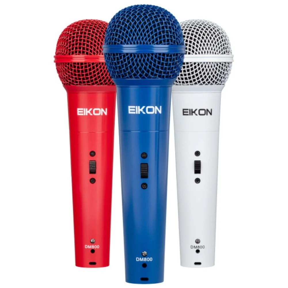 Eikon Audio DM800COLORKIT Kit made by 3 pcs DM800 color red, blue, white