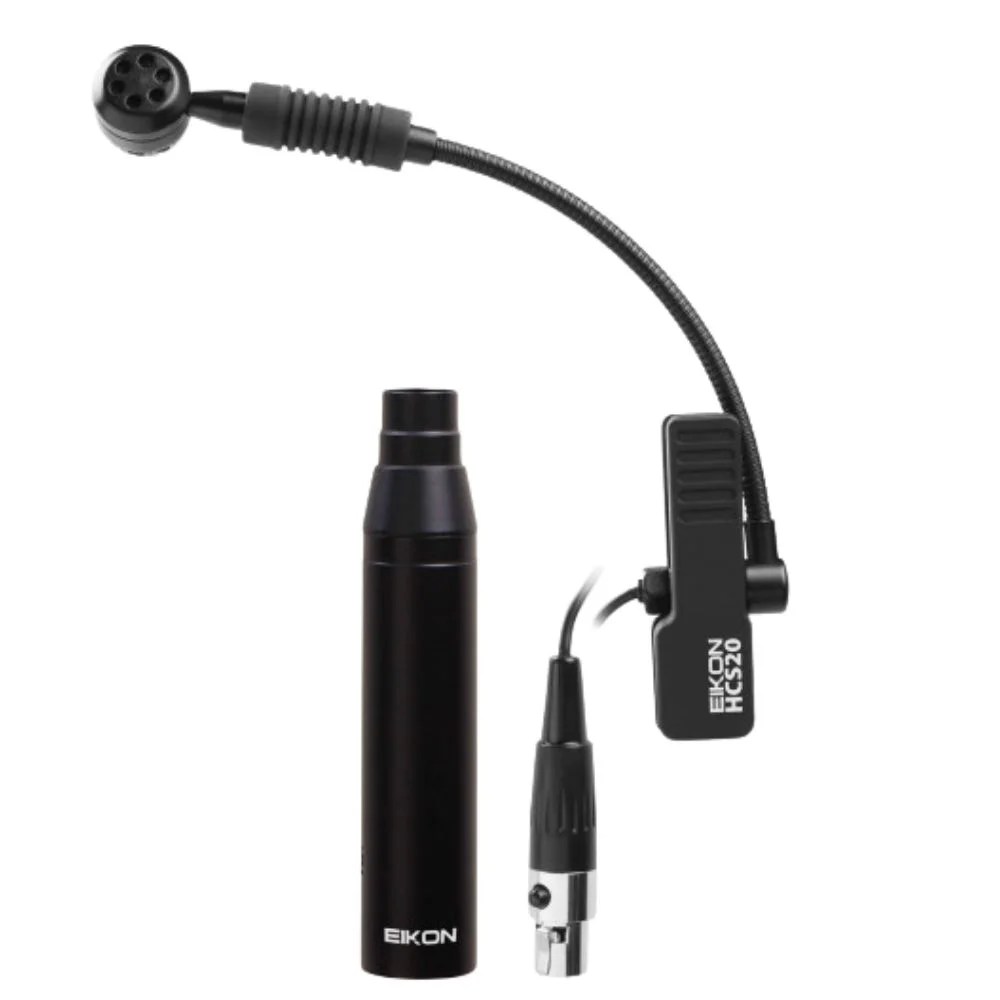 Eikon Audio HCS20 brass instrument microphone with in-line pre-amp