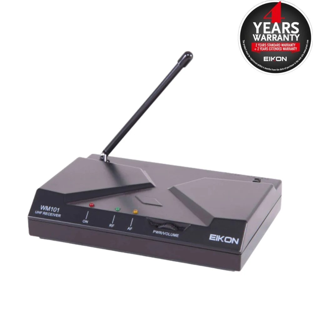 Alternative view of EIKON WM101MV2 UHF Wireless Handheld Microphone System