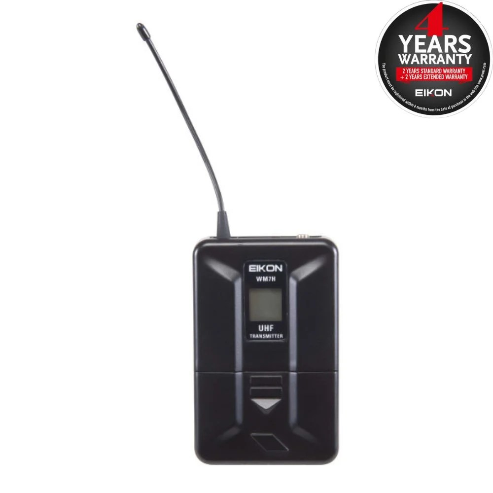 Alternative view of EIKON WM700H PLL UHF Wireless belt-pack Microphone