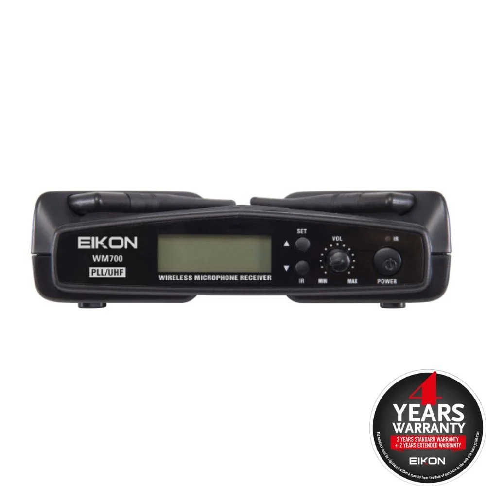 Alternative view of EIKON WM700M PLL UHF Wireless Handheld Microphone
