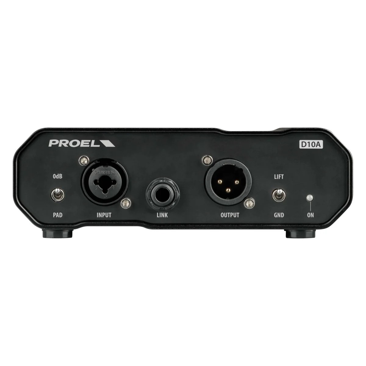 Alternative view of PROEL D10A Active Direct injection Box