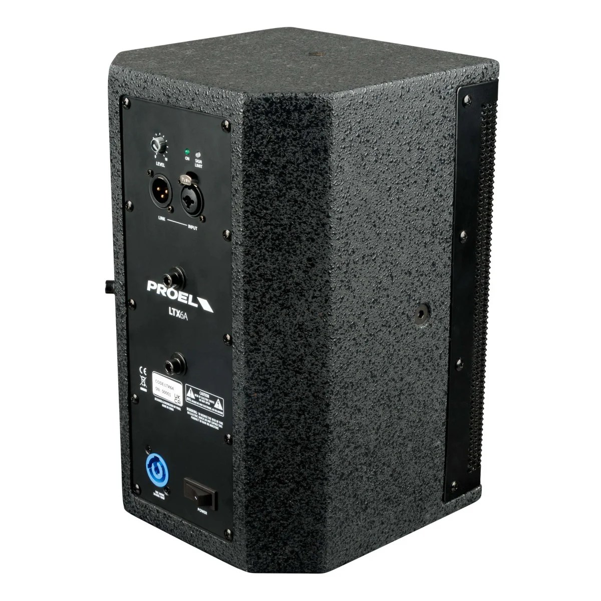 Alternative view of PROEL LTX6A 6.5" 2-way installation active speaker