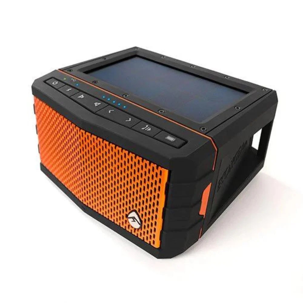 EcoXgear SolJam Battery Waterproof Bluetooth speaker with RGB lights