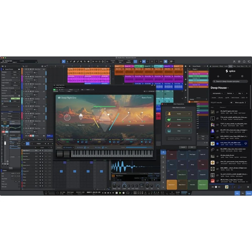 PreSonus Studio One Pro 7 and Notion SITE LICENSE UNLIMITED/Seat (Mac/Windows)