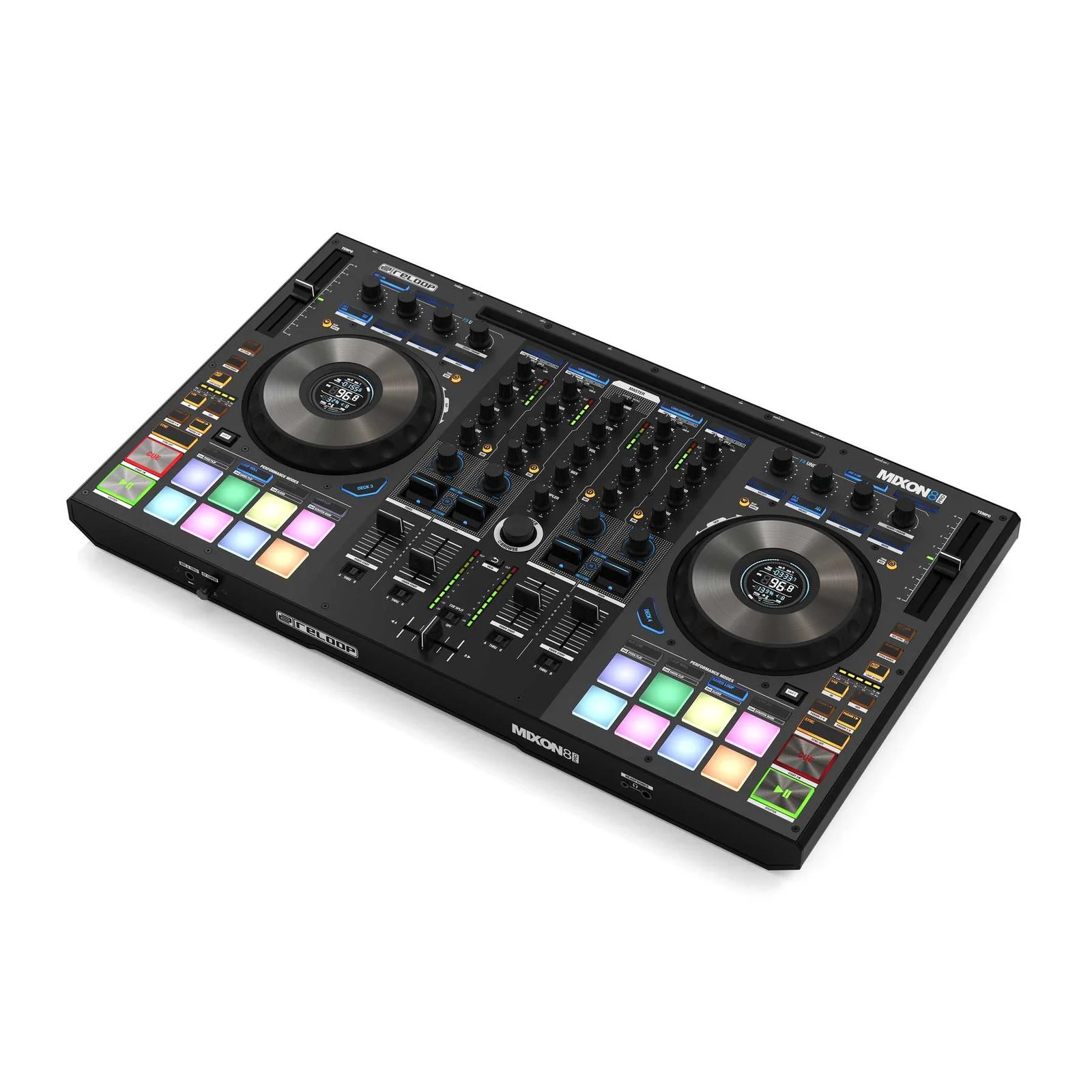 Alternative view of Reloop Mixon 8 Pro 4-channel Professional Hybrid Dj Controller for Serato DJ Pro & Algoriddim Djay Pro