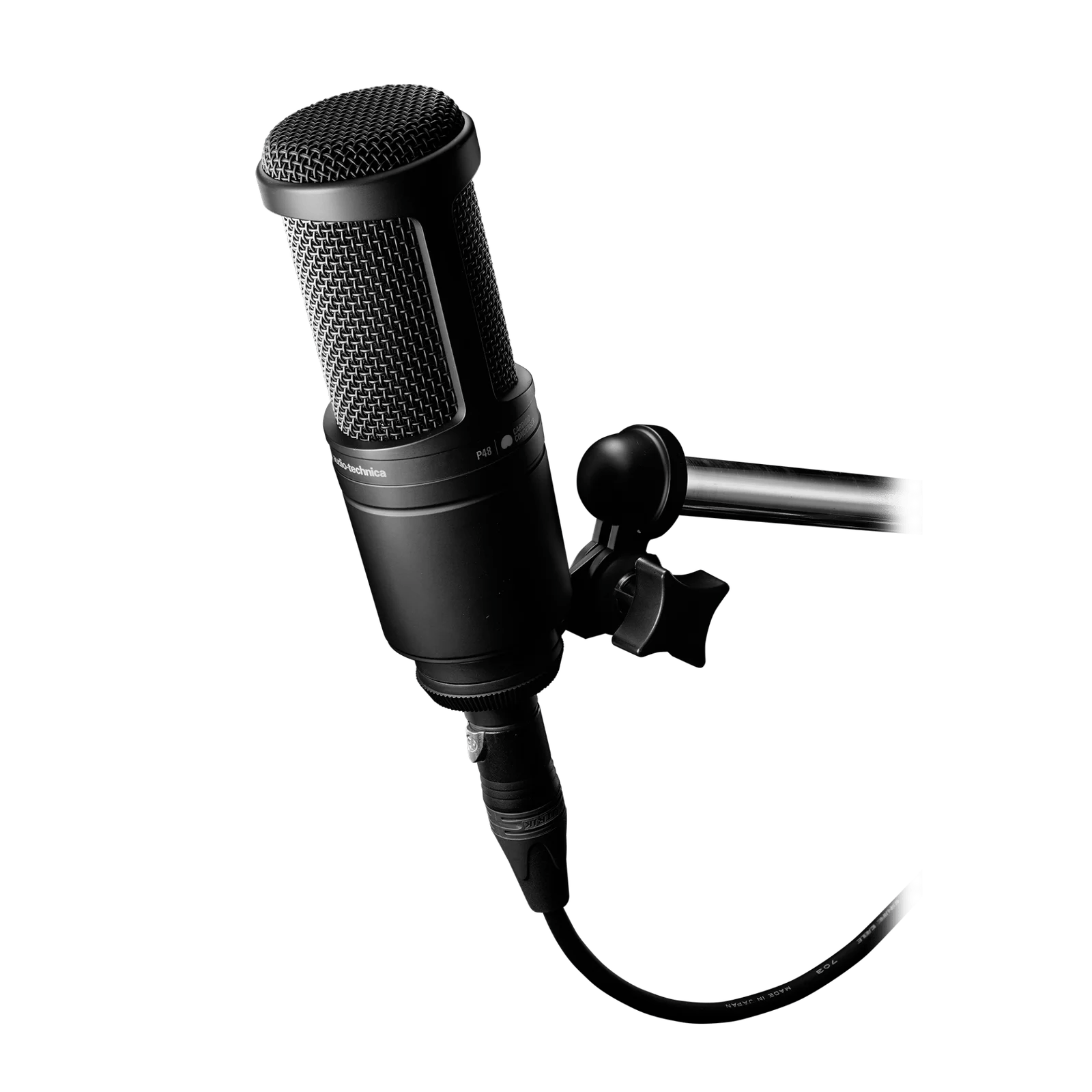 Alternative view of audio-technical AT2020 Cardioid Condenser Microphone