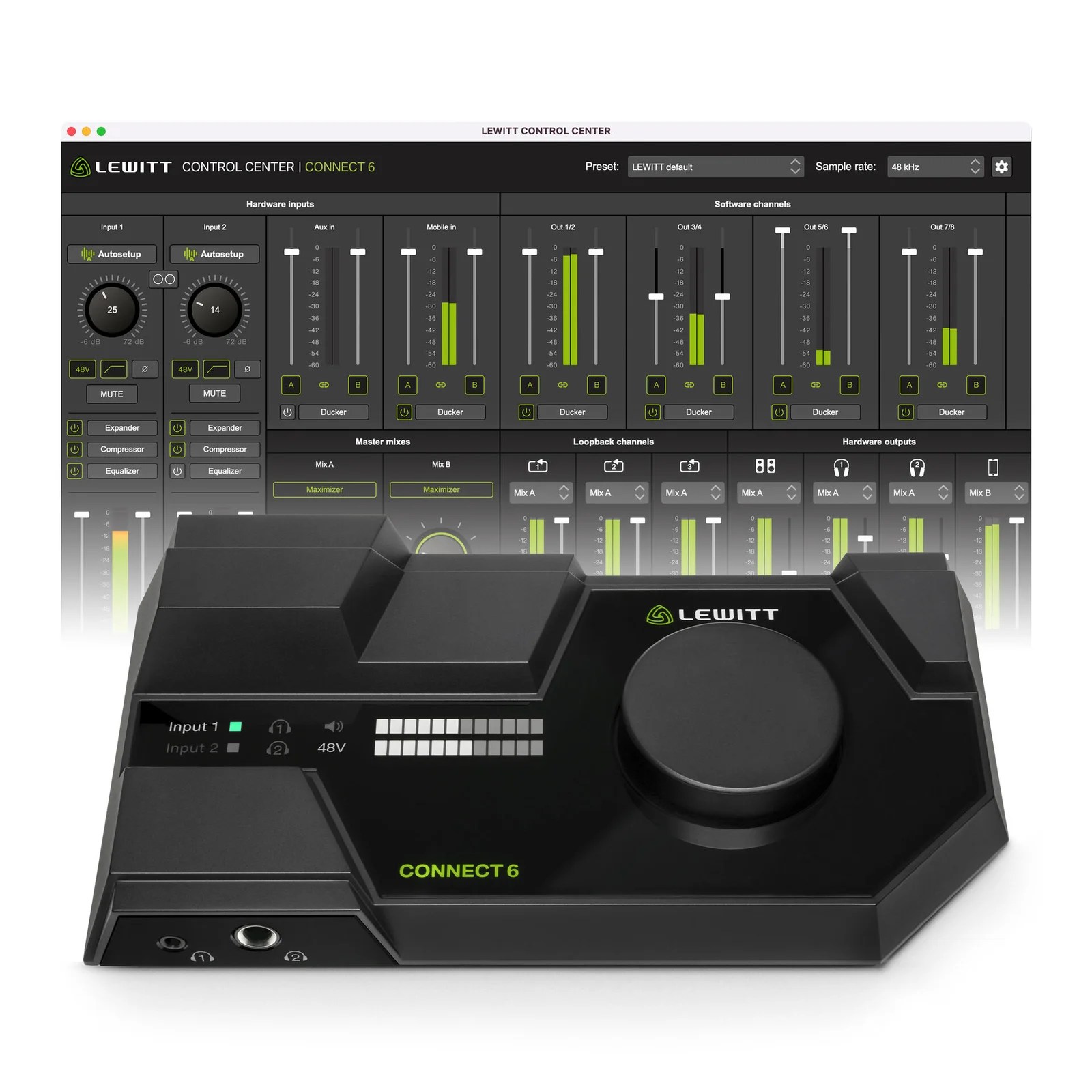 Lewitt CONNECT 6 Audio Interface