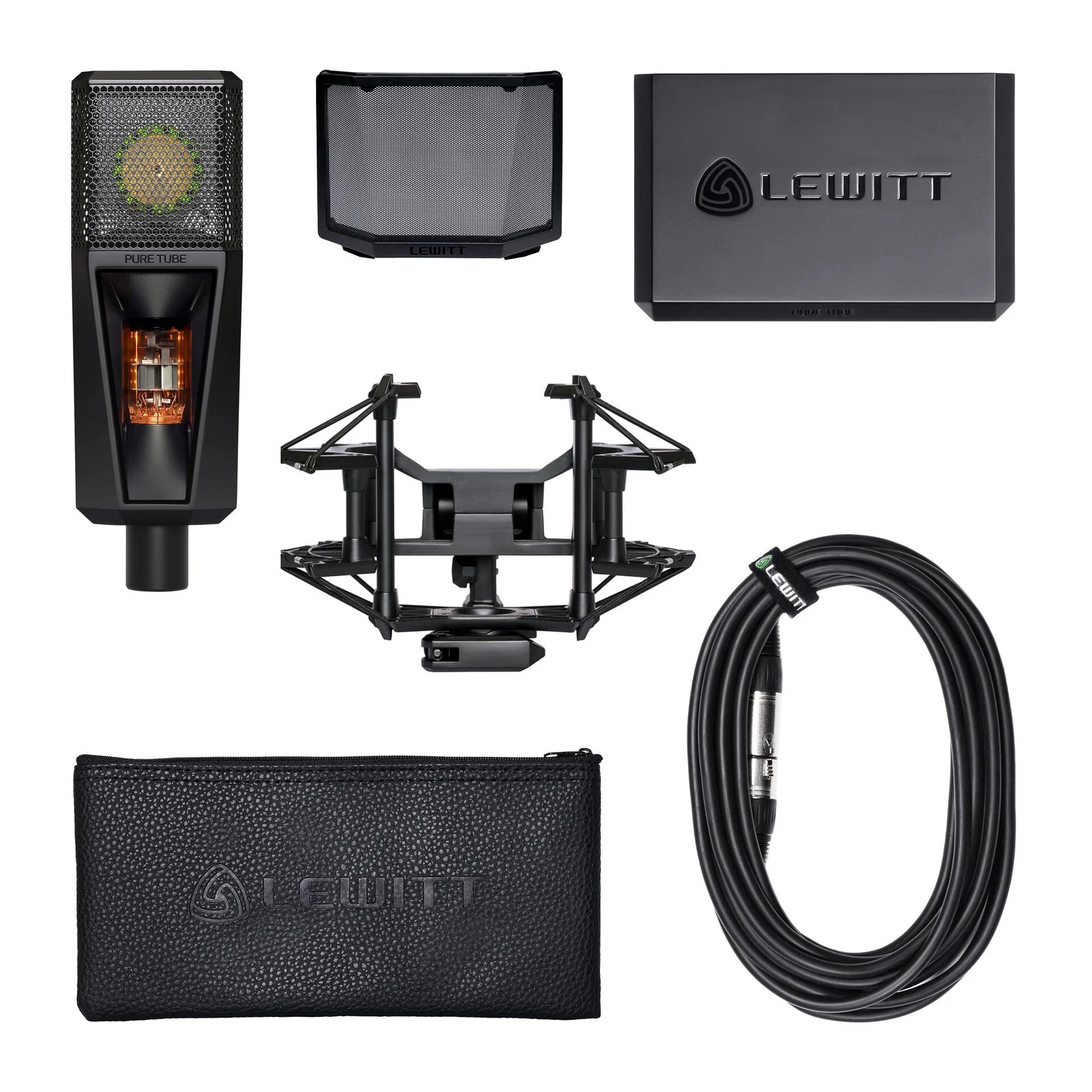 Alternative view of Lewitt Pure Tube Studio Set Microphone