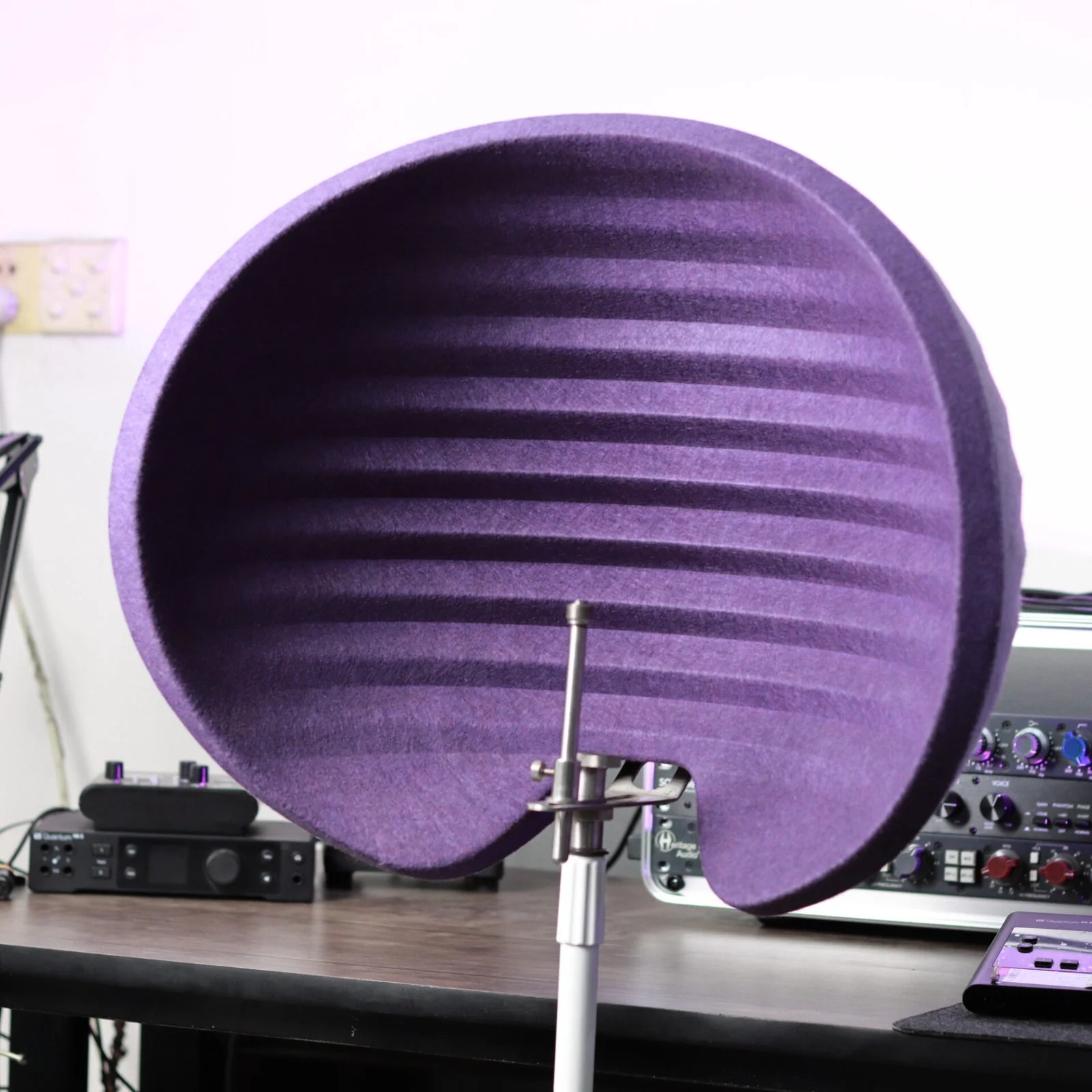 Aston Halo Shadow Microphone Shield, Purple (Used, Good Condition)
