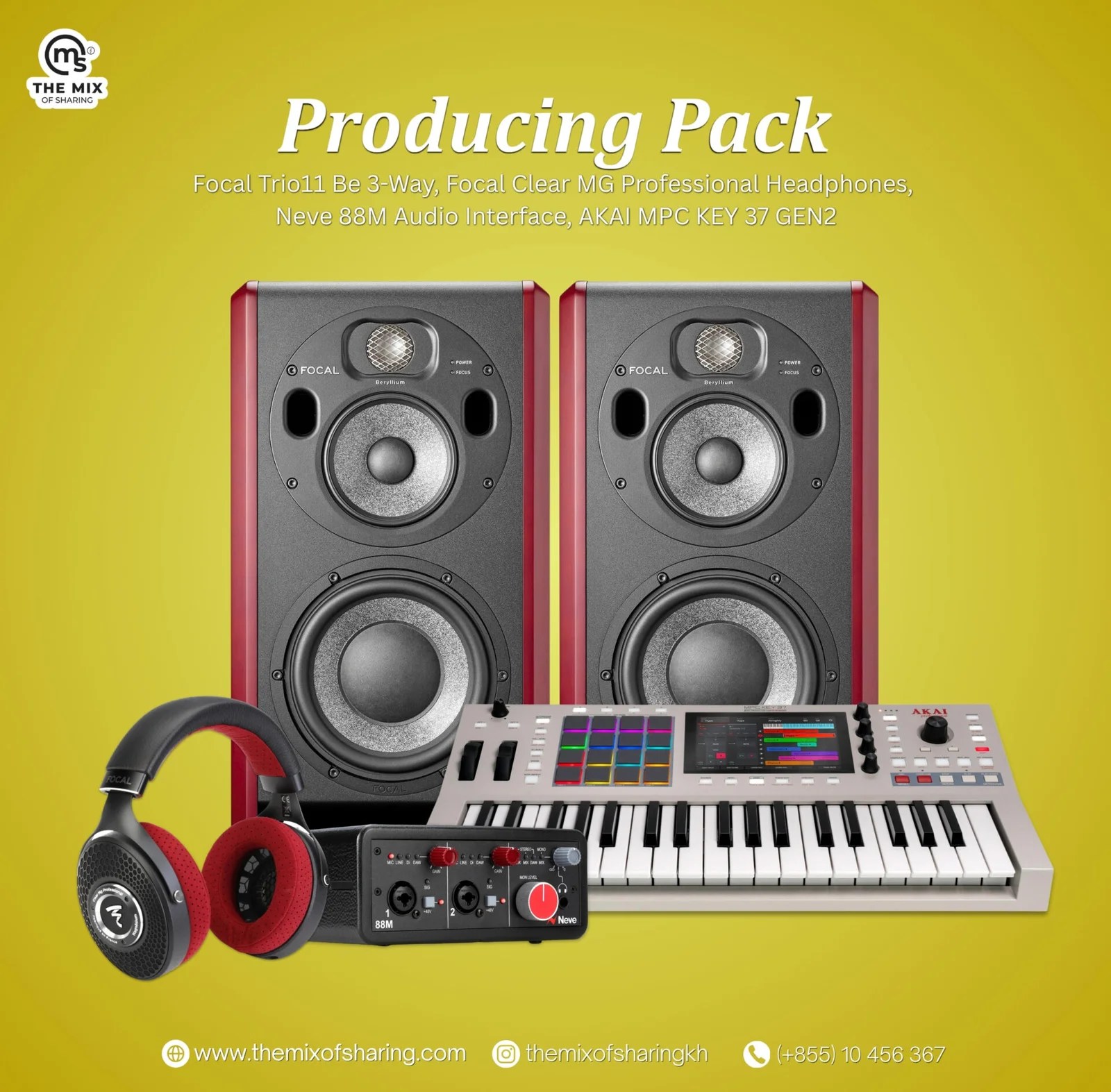 Focal Trio11 Be Producing Pack