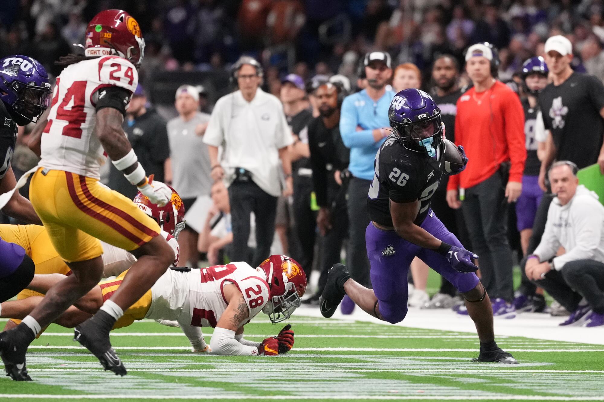 Jeremy Payne’s Heroic Touchdown Lifts TCU to Win Alamo Bowl