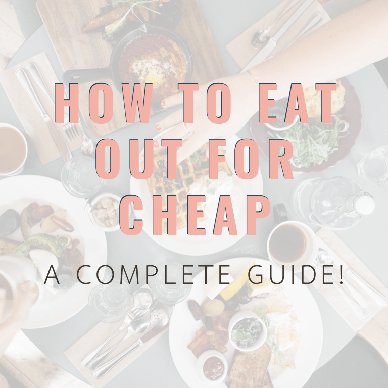 Complete Guide On How To Eat Out For Cheap The Money Saving Mum EAT OUT FOR CHEAP 