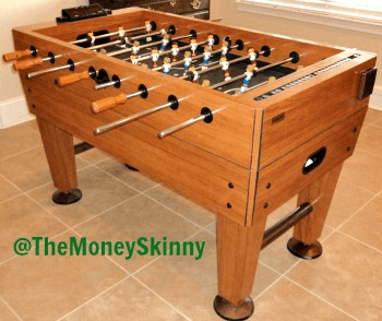 used foosball tables on craigslist