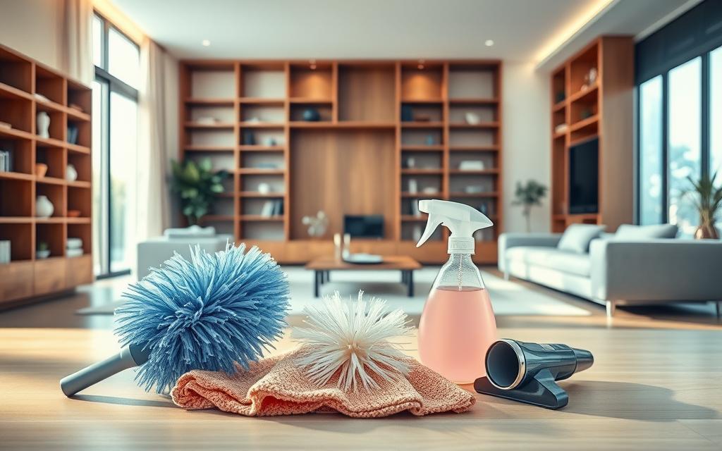 Preventing dust buildup