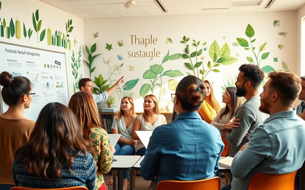 educating others about sustainable practices