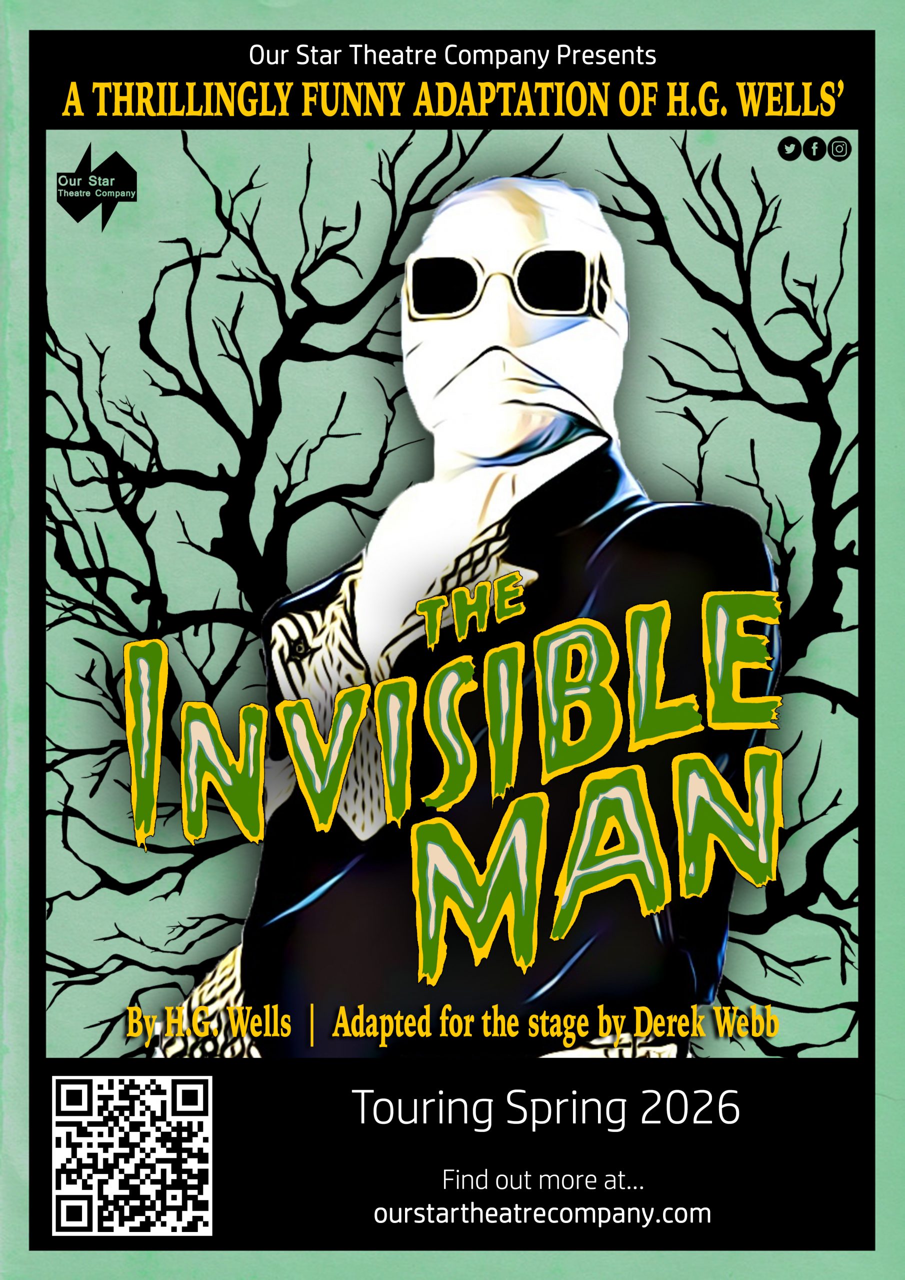 The Invisible Man Poster 2026 front