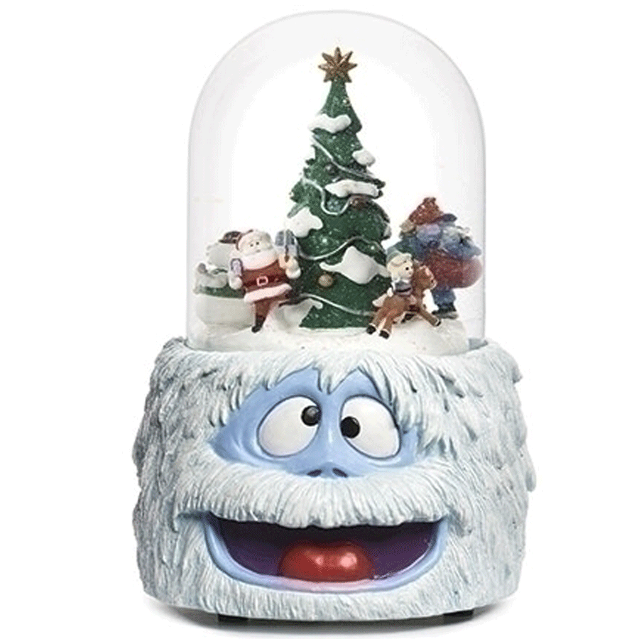 Bumble-Head-Snow-Globe