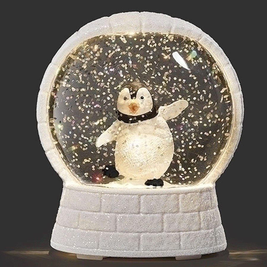 Penguin-Shimmer-Globe