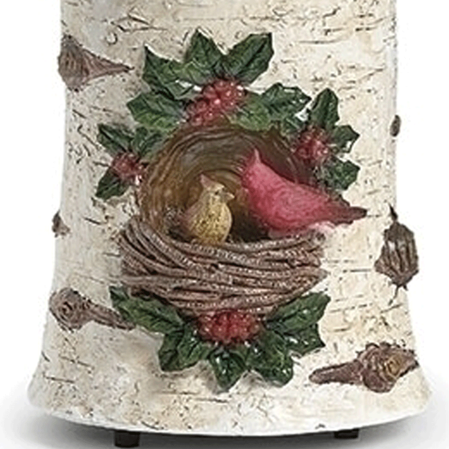 Snowman-Cardinals-Nest-Globe-base