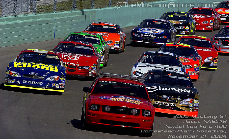 Back in the days of the pony car w. 2005 Mustang GT NASCAR Pace Car - The Mustang Source
