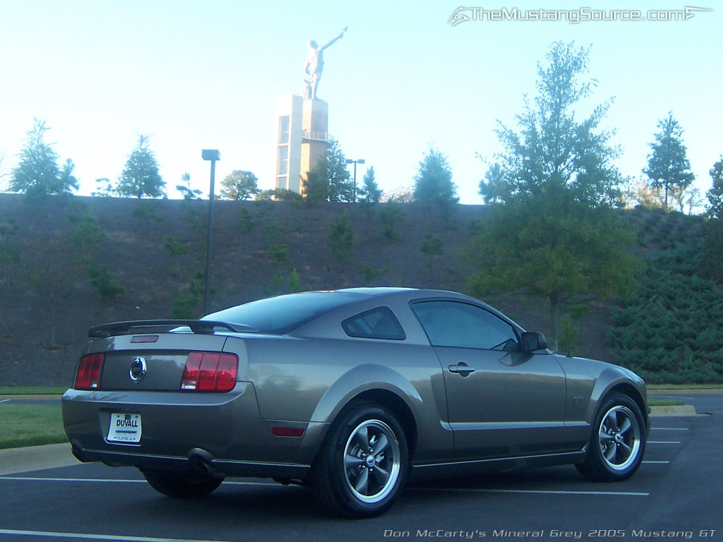 The previous owner had let it sit in his backyard for years . 2005 Mustang GT Desktop Wallpaper - The Mustang Source