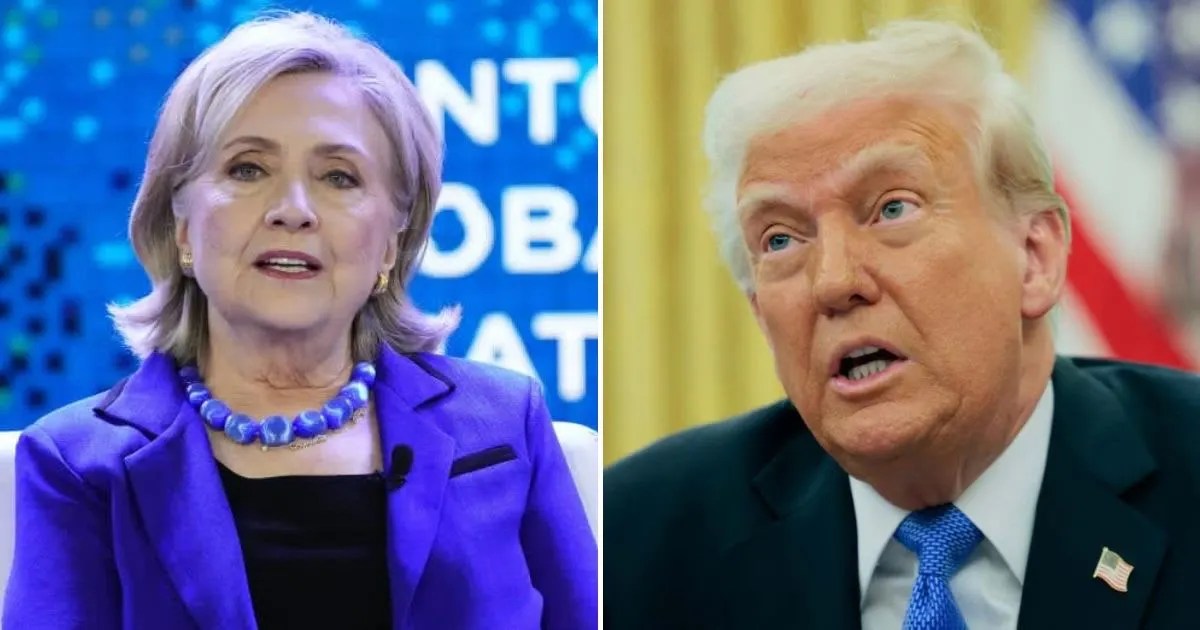 Hillary Clinton Slams Trump Over White House Renovation, Calls Gold Decor ‘Tackied Up’