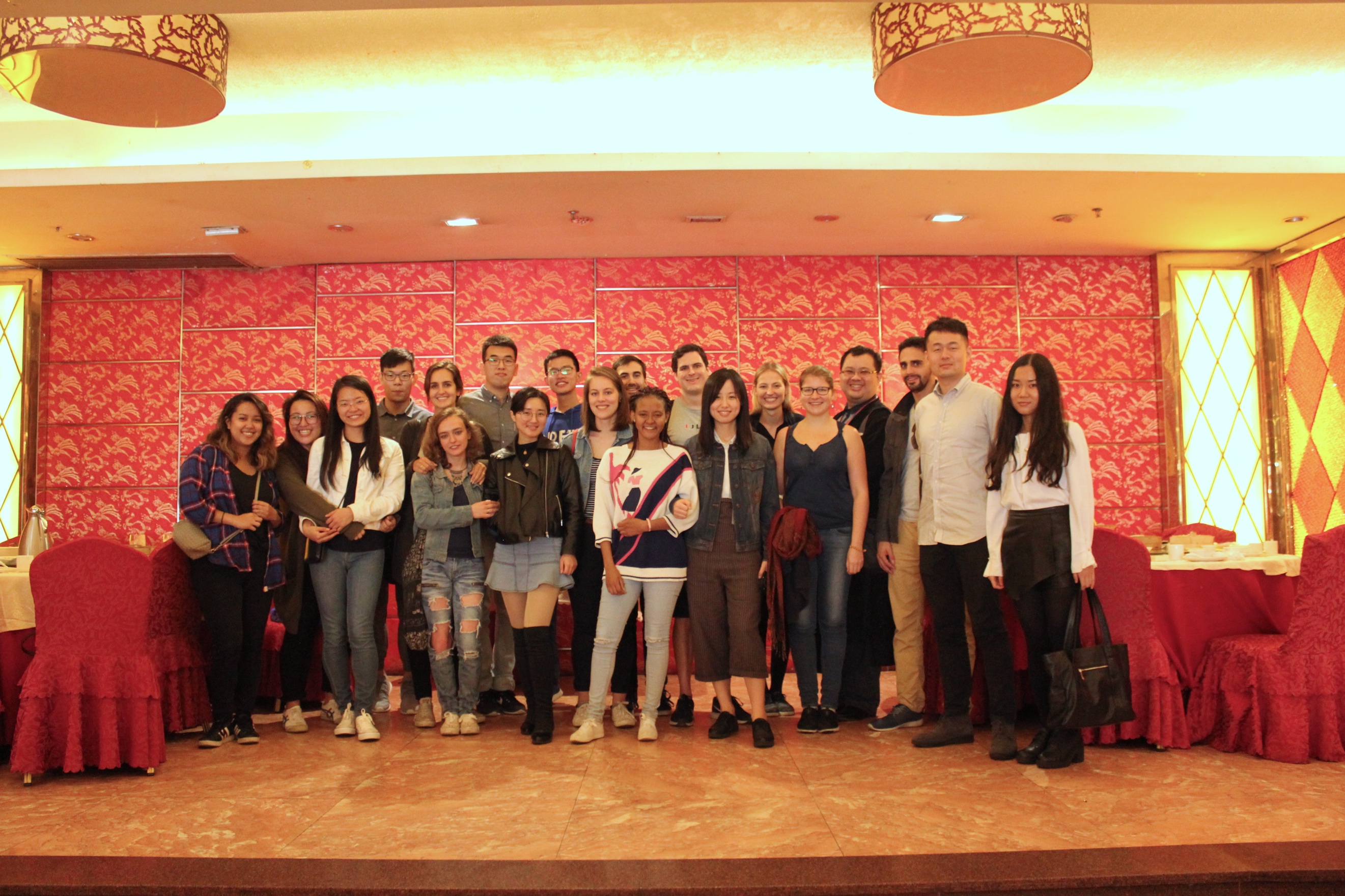 CAs and international students after Dim Sum