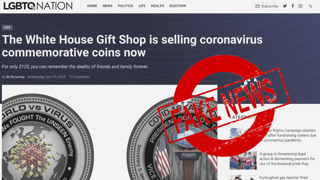 It wasn't always named after the color of its walls! Fact Check No The White House Is Not Selling A 125 Commemorative Coronavirus Coin