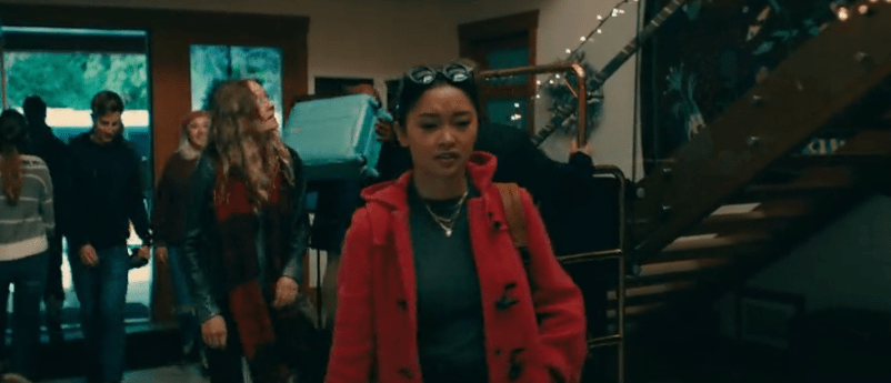 lara jean red jacket