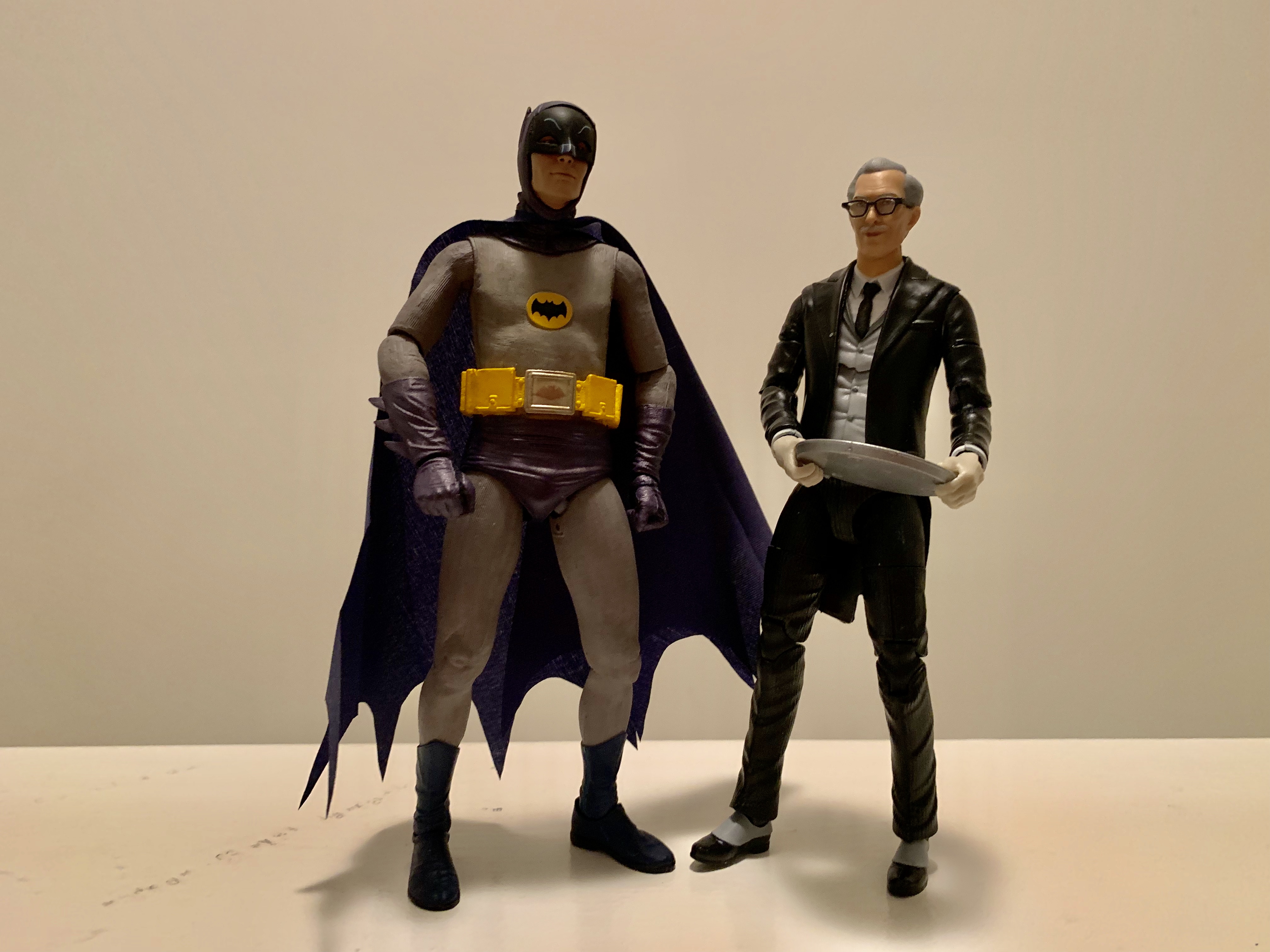 Alfred with NECA 1966 Batman