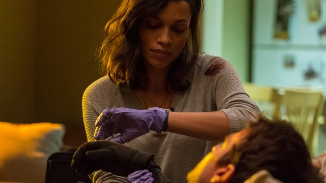 Rasario Dawson as Claire in Daredevil