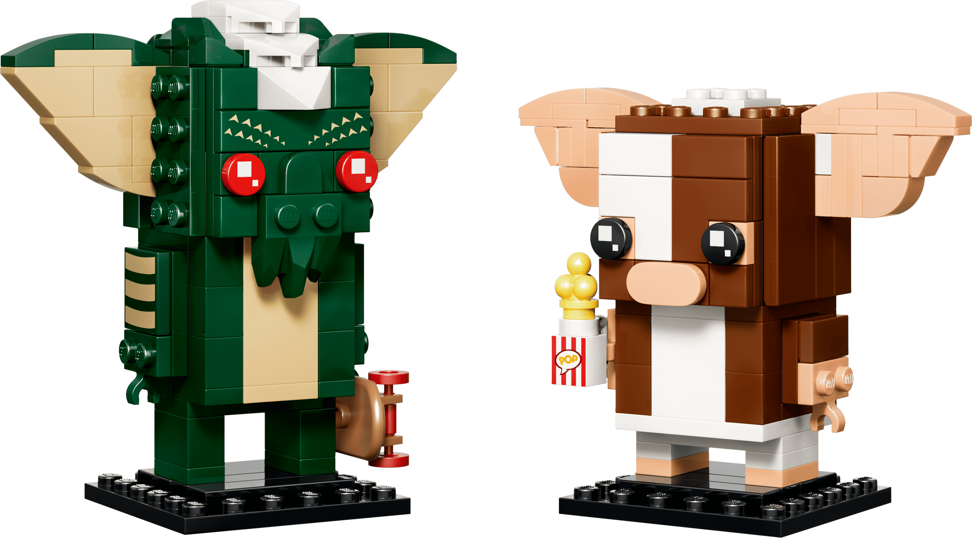 LEGO BrickHeadz Gremlins Gizmo and Stripe figures 40919