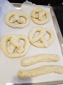 Making Homemade Pretzels