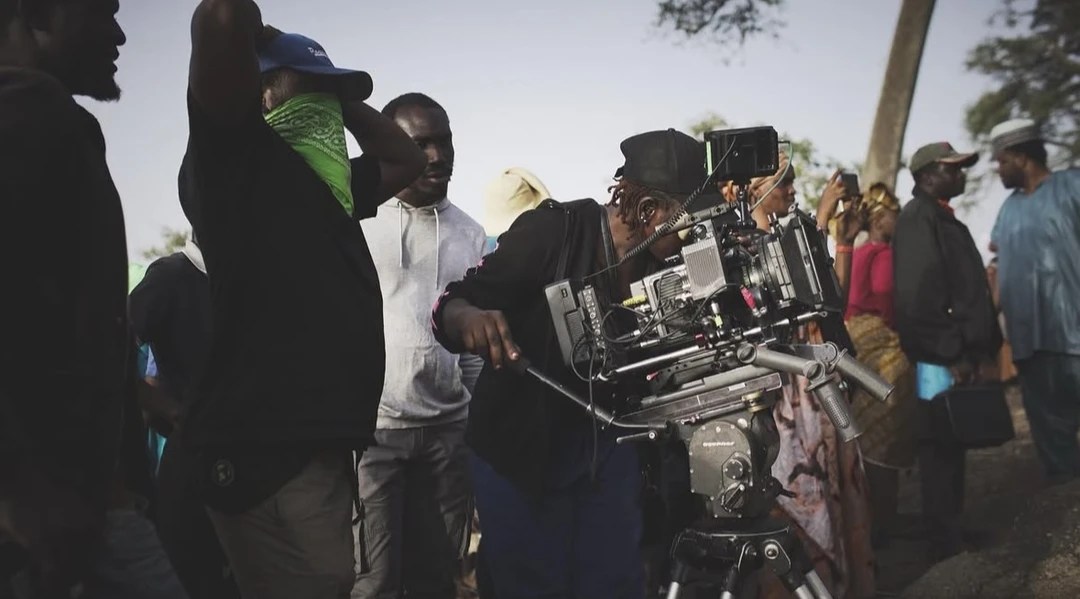 Still from the set of Al-Jana