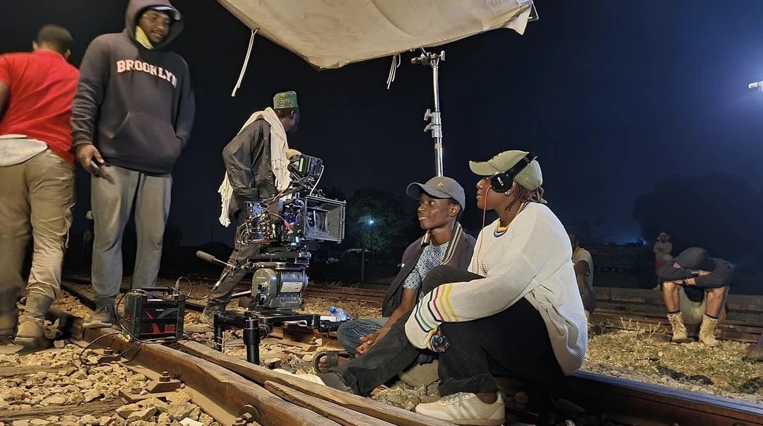 Still from the set of Al-Jana