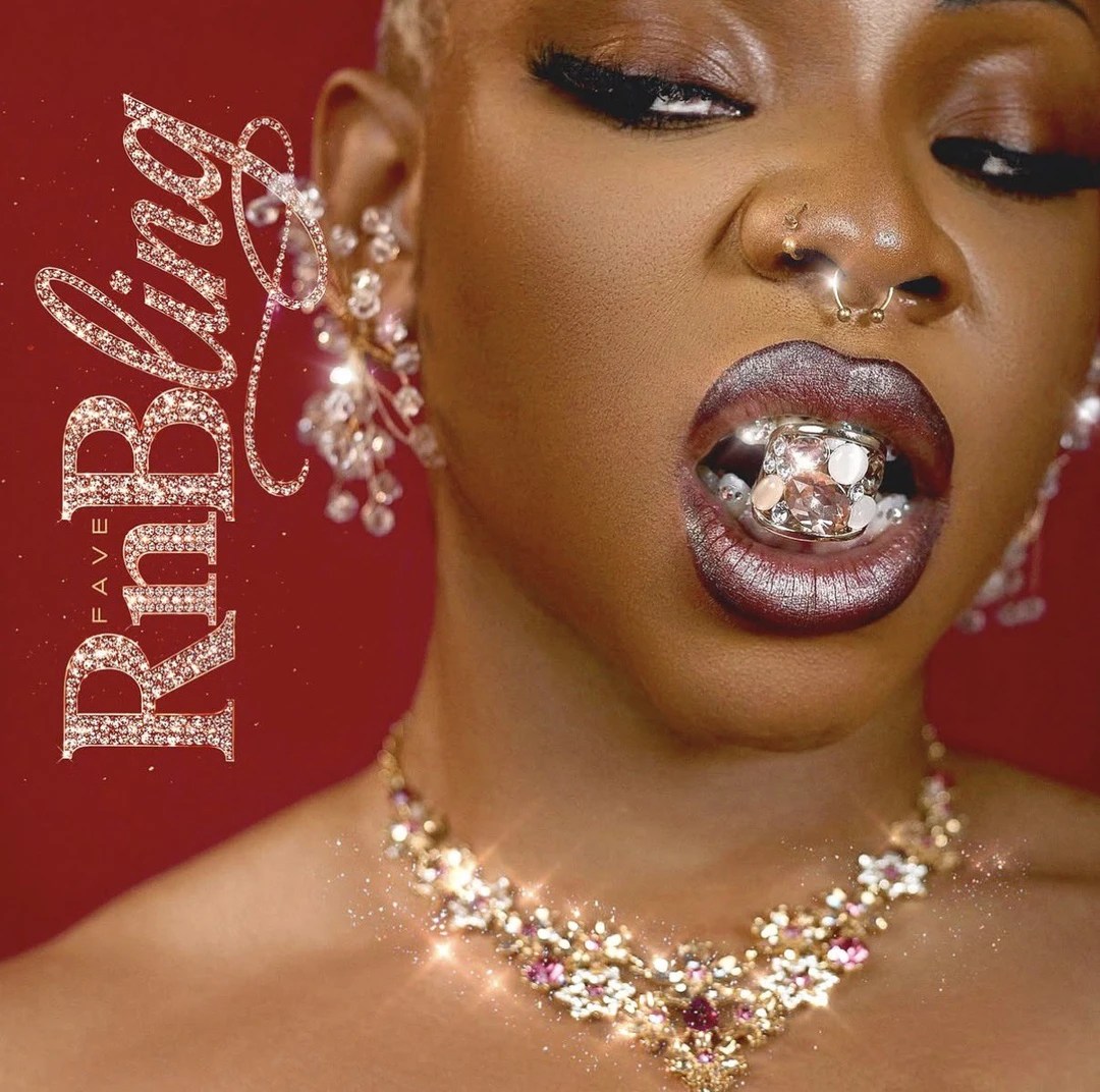 The official cover art for RNBLING, the third EP from Nigerian singer-songwriter Fave, her most self-assured and emotionally candid body of work yet.