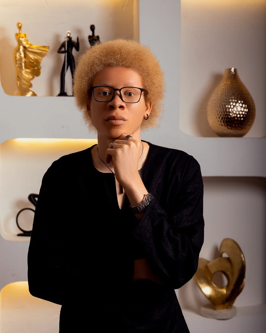 Prosper Light, founder of OGWA Studios, whose poetry collection Blue Biro launches the studio’s new publishing arm