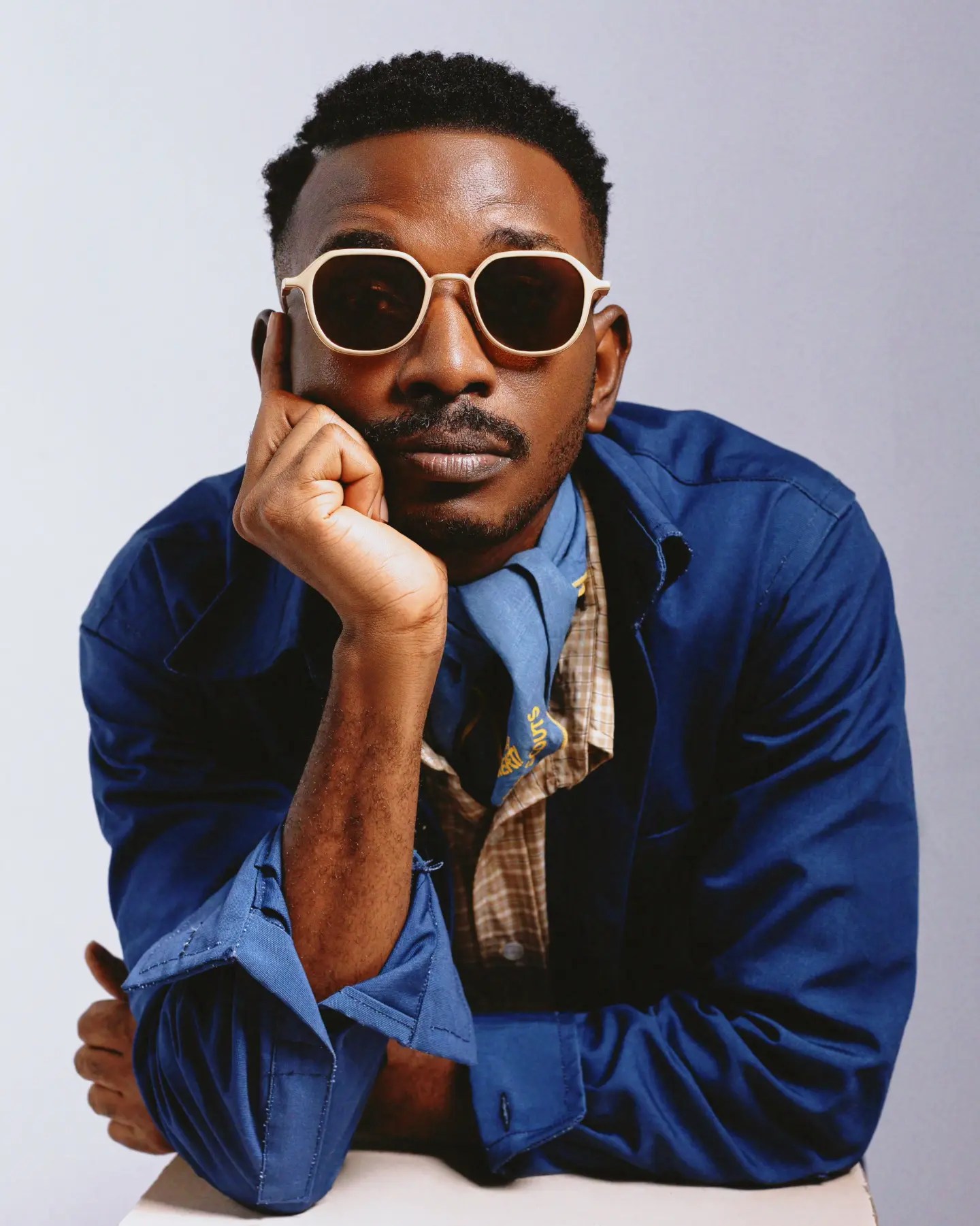Nduka Ebube Dike, writer of Dear Dija, his first produced screenplay, which draws from his childhood in Aba.
