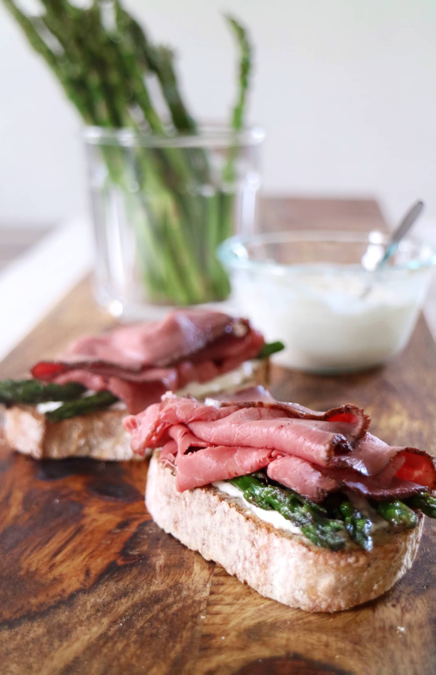 Roast Beef & Whipped Feta Toast » The Nutrition Adventure