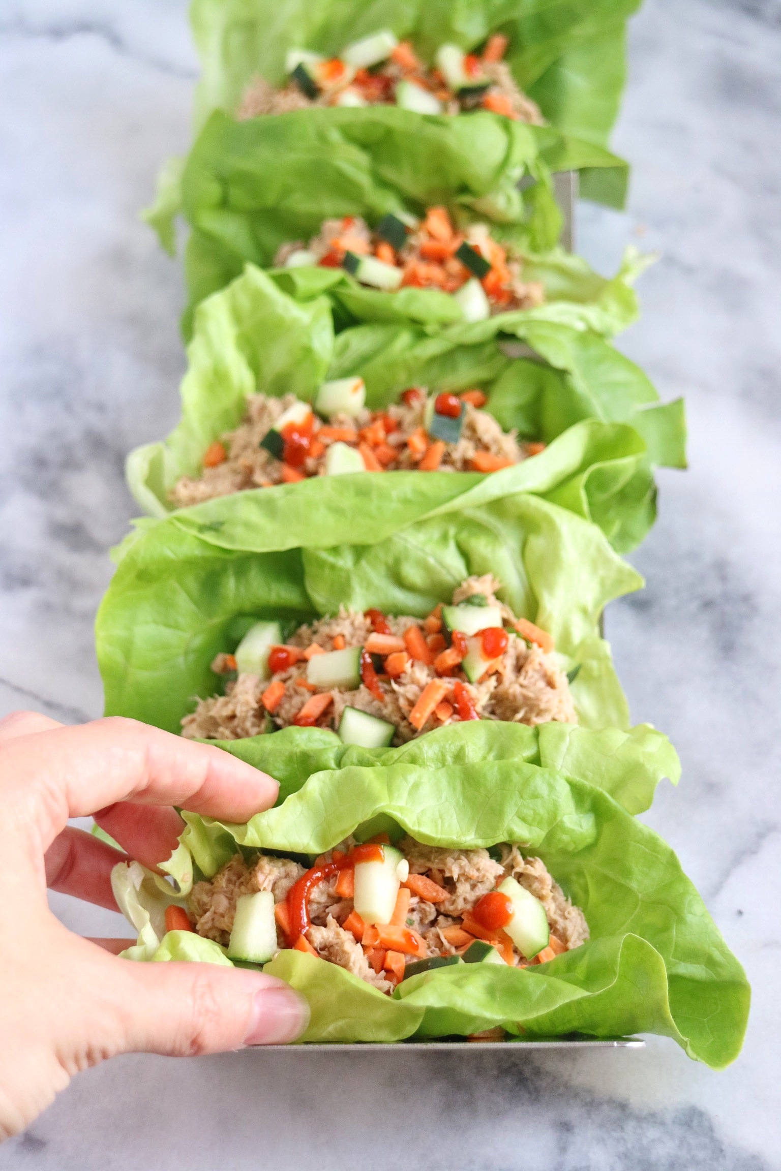 Zesty Tuna Lettuce Wraps The Nutrition Adventure