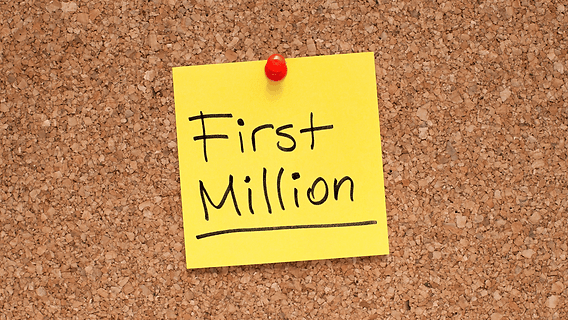 first million